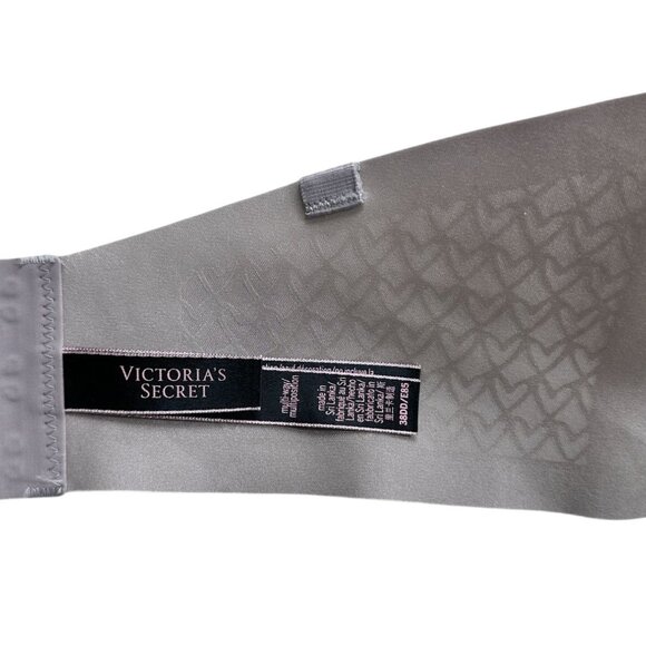 Victorias Secret Strapless Bra Womens 38DD Lightly Lined Underwire - Picture 7 of 8